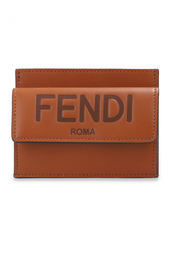 Fendi Card case with logo